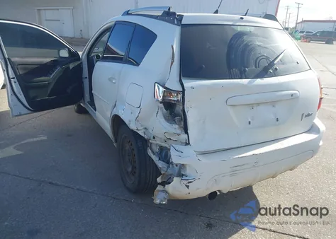 2005 Pontiac Vibe z USA, uszkodzony, nr VIN 5Y2SL63875Z432141